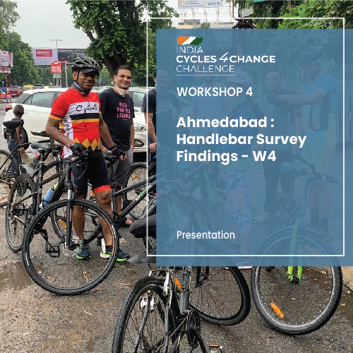 Ahmedabad : Handlebar Survey Findings – W4