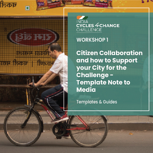 Citizen Collaboration and how to Support your City for the Challenge – Template Note to Media