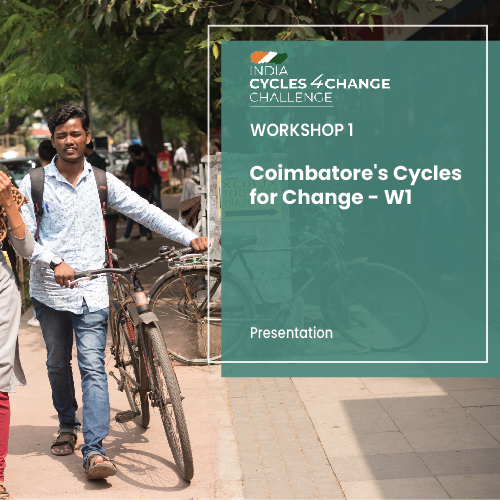 Coimbatore’s Cycles for Change – W1