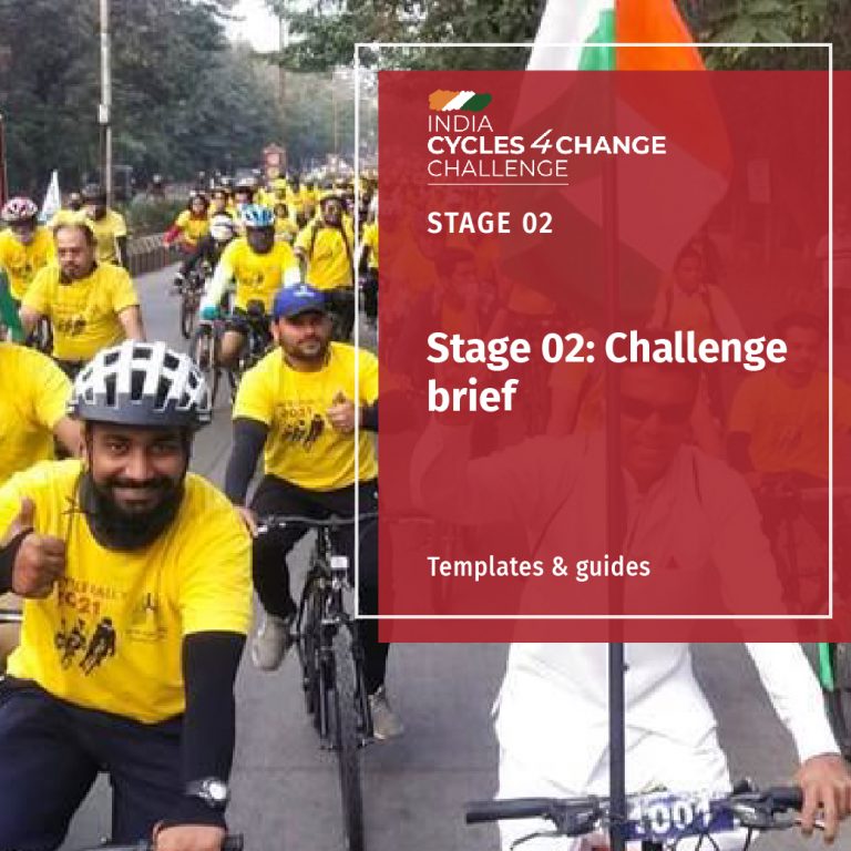 Stage 02: Challenge brief