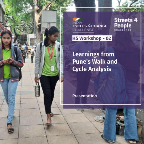 Learnings from Pune’s Walk and Cycle Analysis