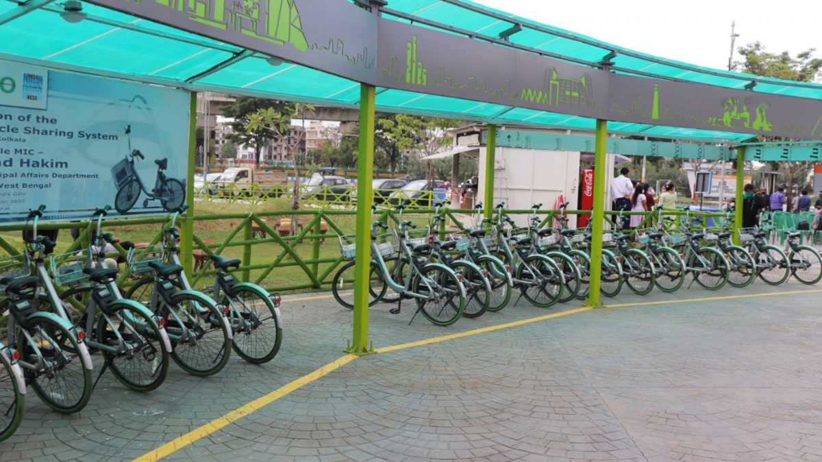 City-wide public cycle sharing system was launched