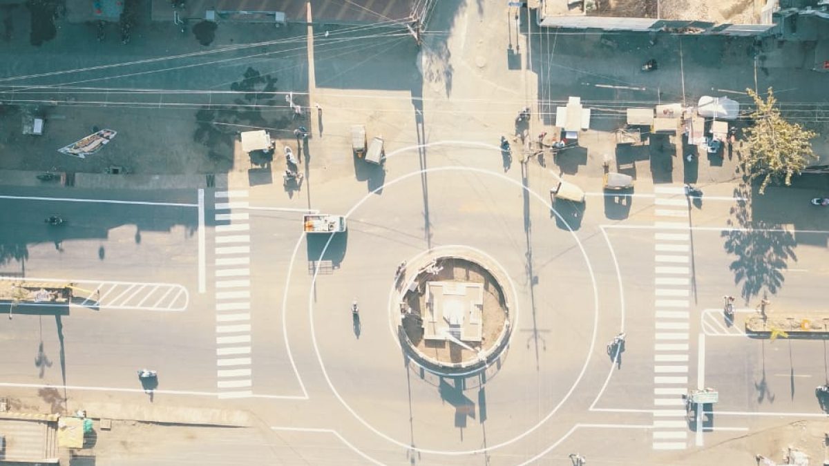 Intersections were made safer for cyclists