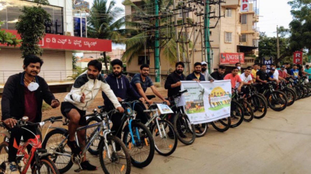 Multiple bicycle rallies & events were held to build support for cycling