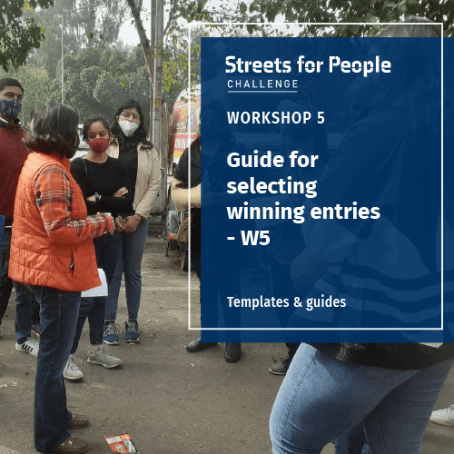 Guide for selecting winning entries – W5