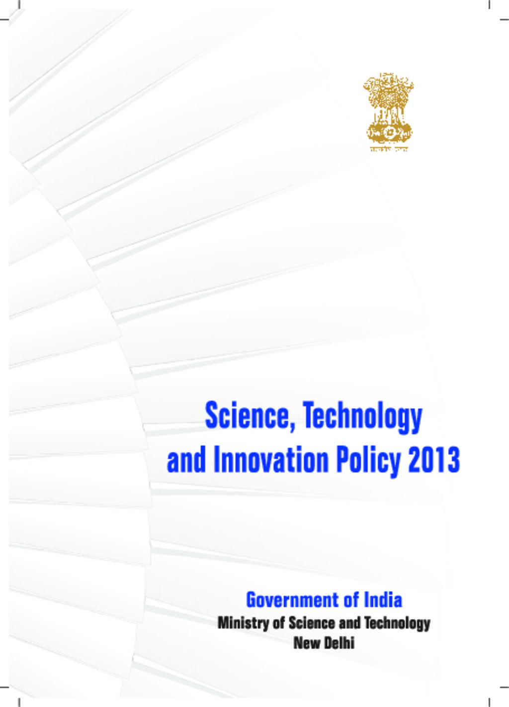 Science and Technology Policy