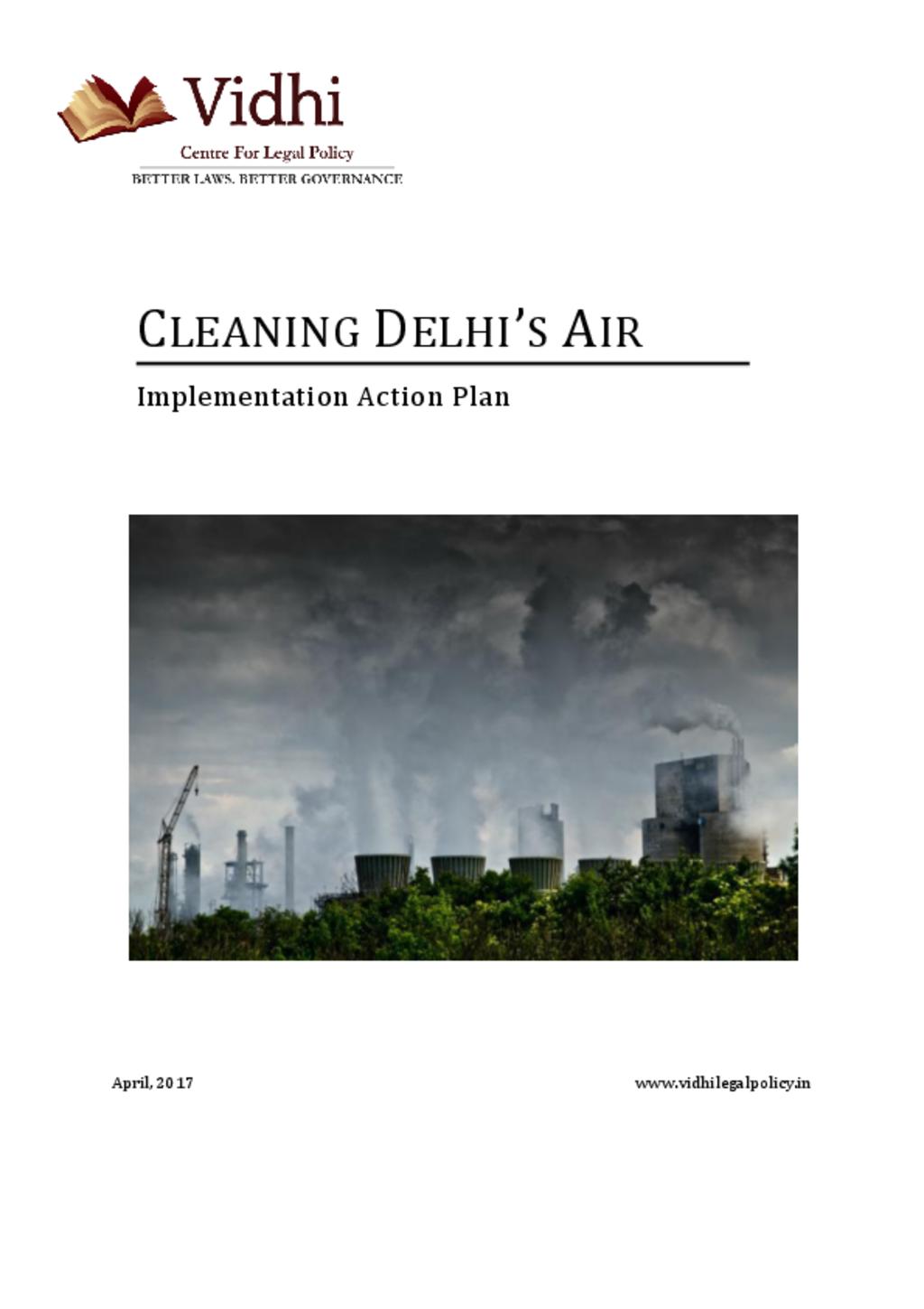 Air pollution implementation plan