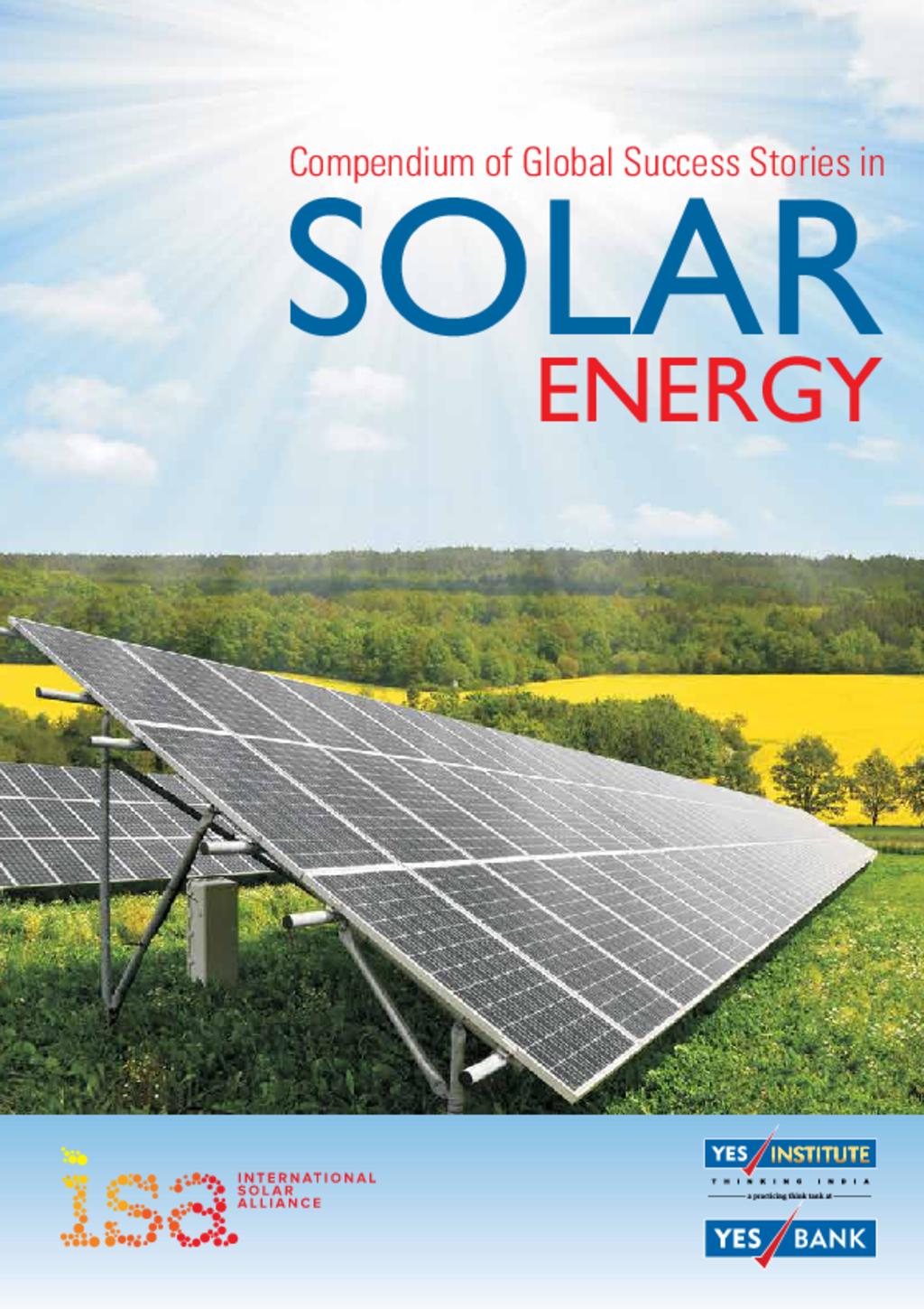 Compendium of Solar Energy Success stories