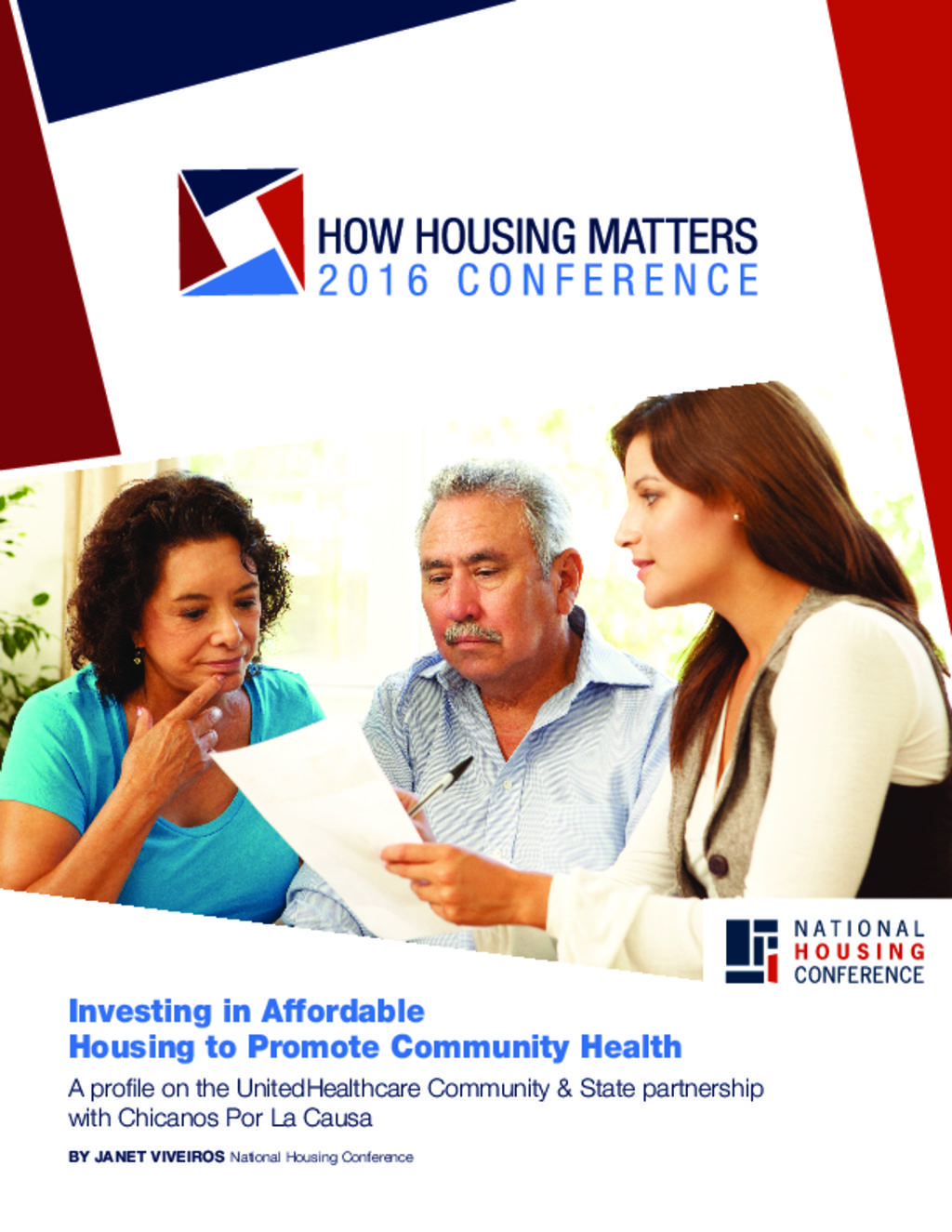 Investing in Affordable Housing to Promote Community Health