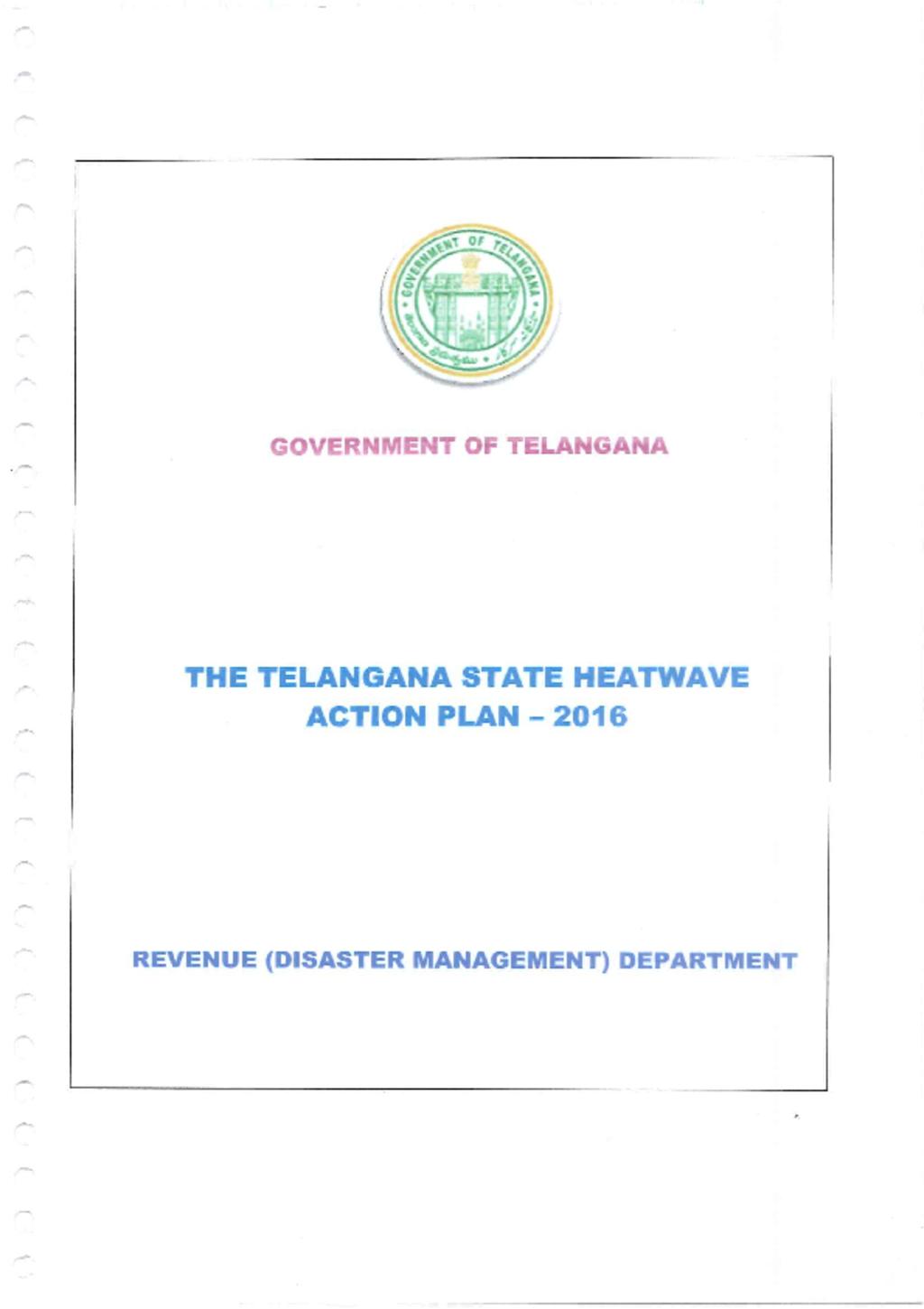 Telanagana heatwave action plan