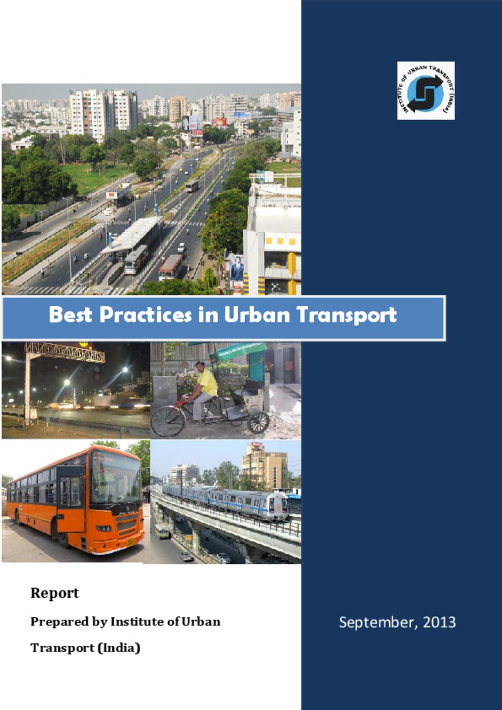 Best Practices in Urban Transportation