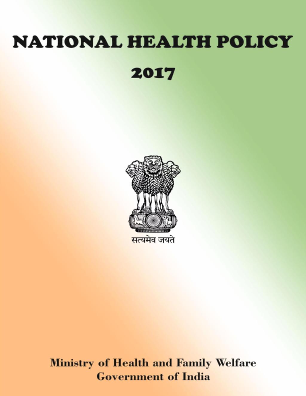 National Health Policy 2017 Smartnet