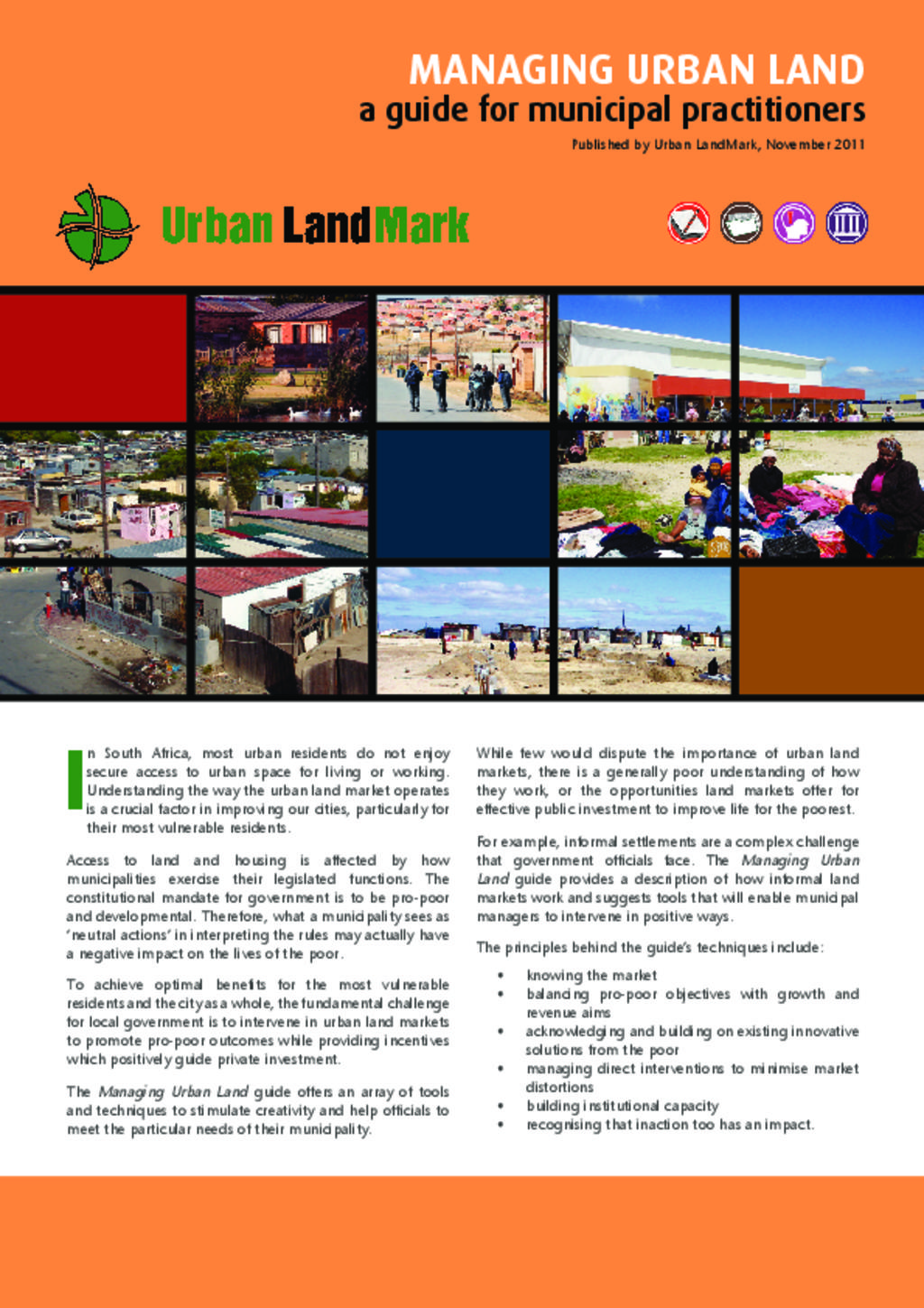Managing urban land guide