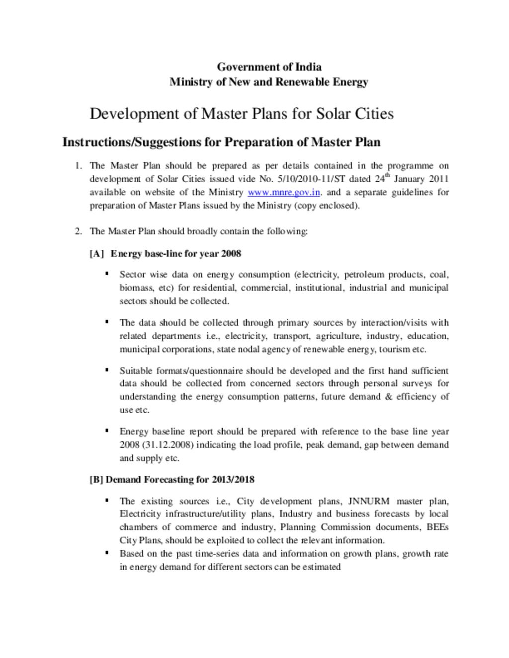 Solar City Guidelines MNRE1