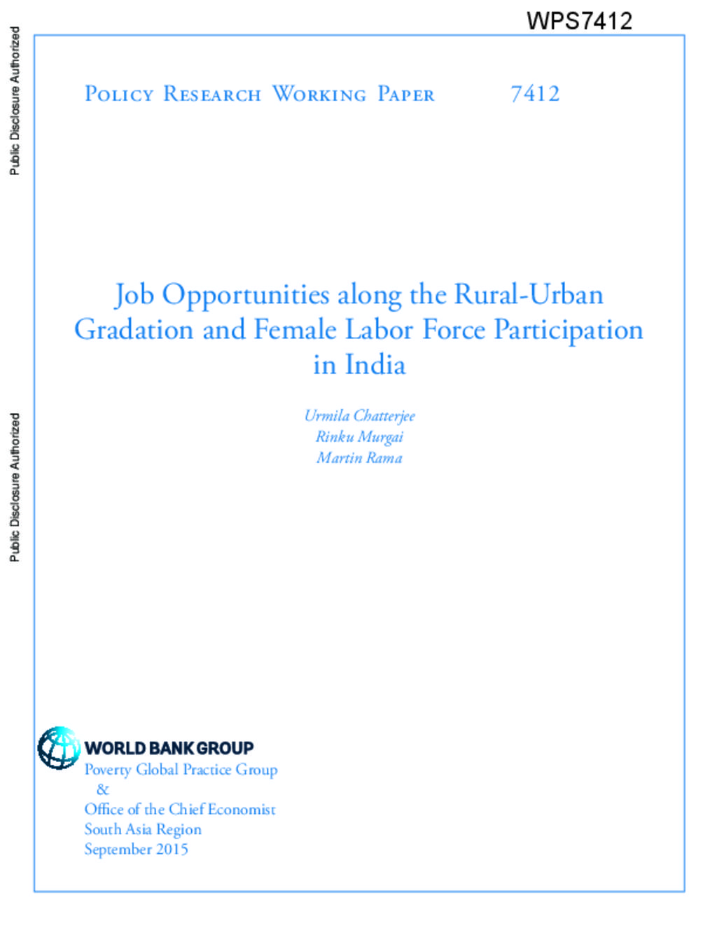 Female and jobs