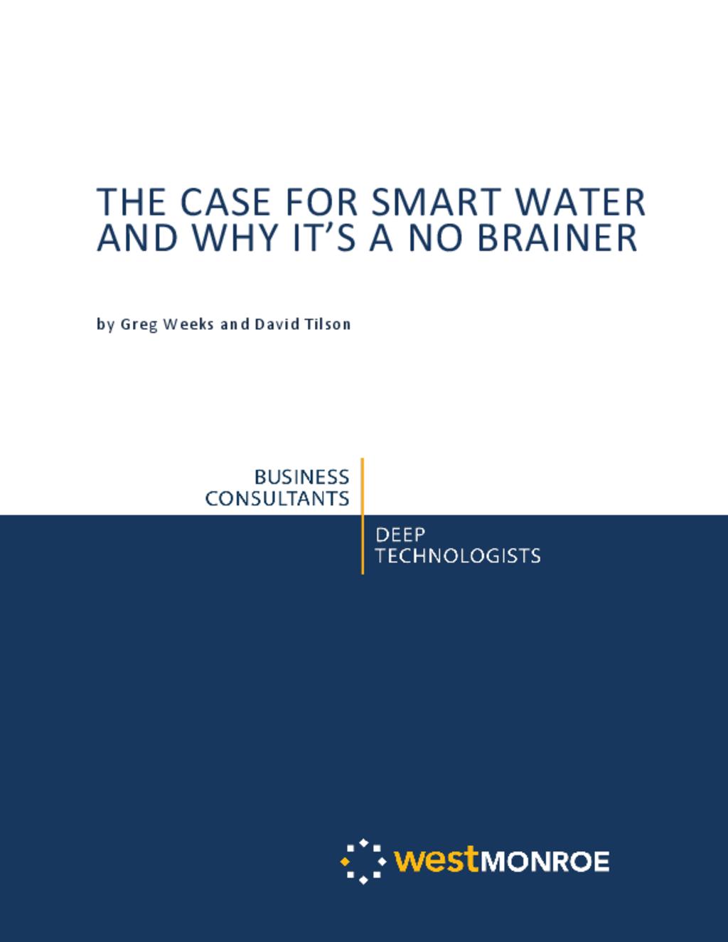 Smart water_west Monroe