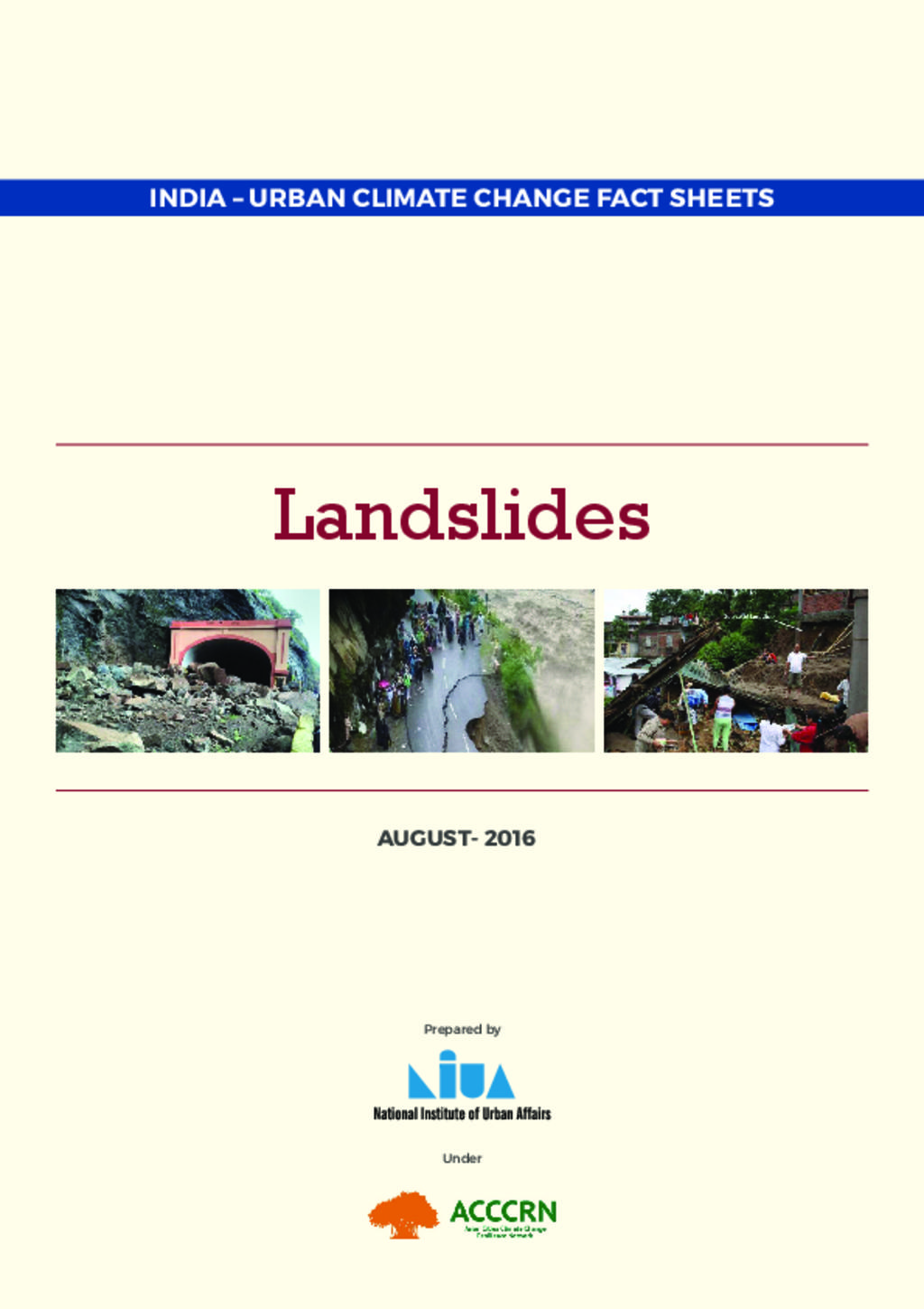 land slides_ ACCCRN Factsheet