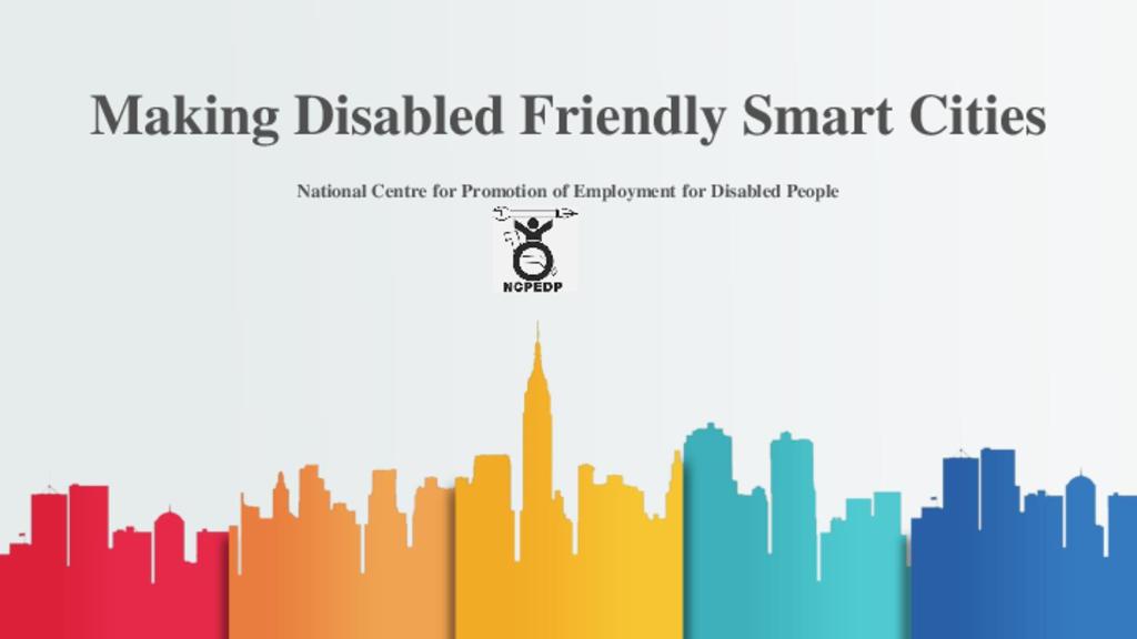Making Disabled Friendly Smart Cities