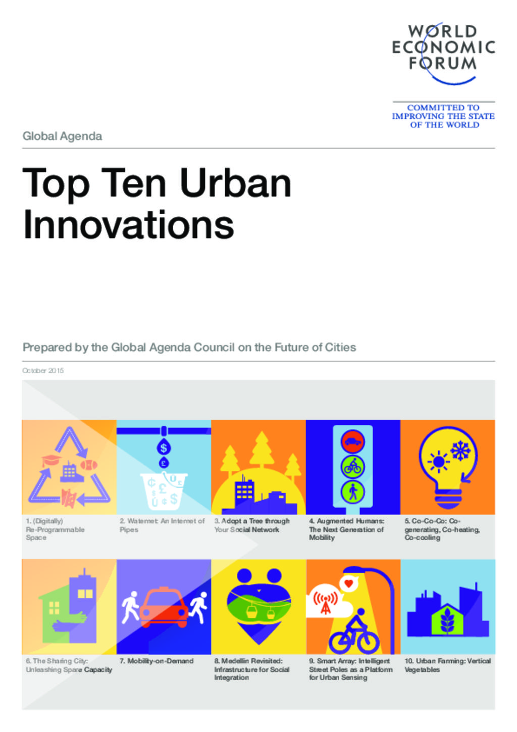 Top Ten Urban Innovations