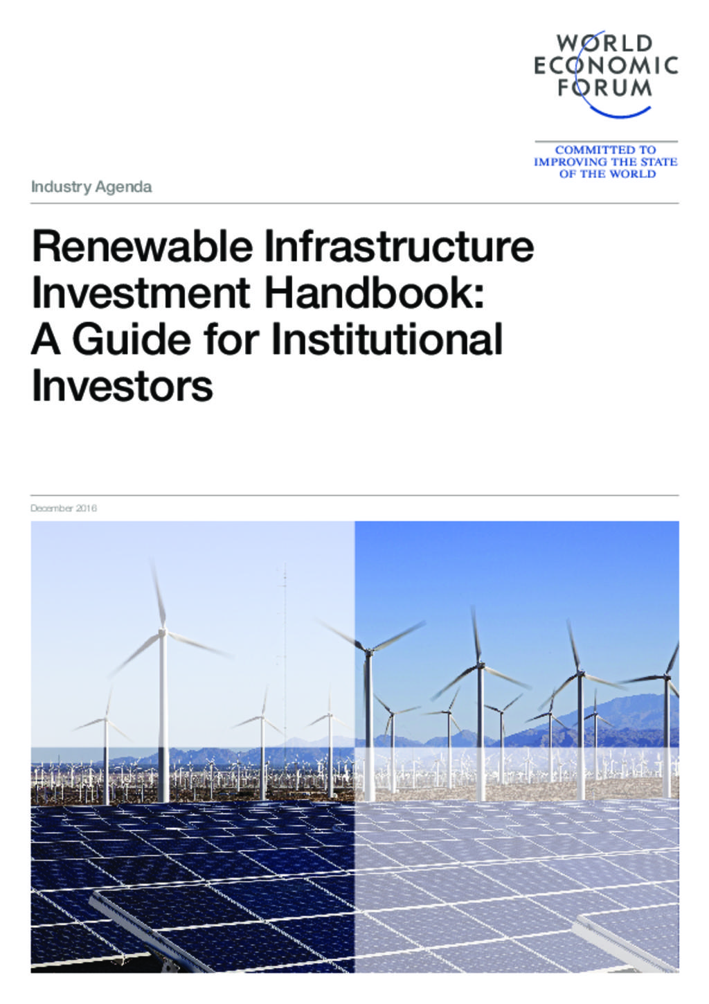 Renewable Infrastructure Investment Handbook