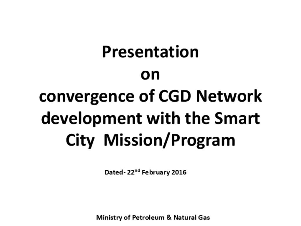 Presentation on Convergence of CGD Network