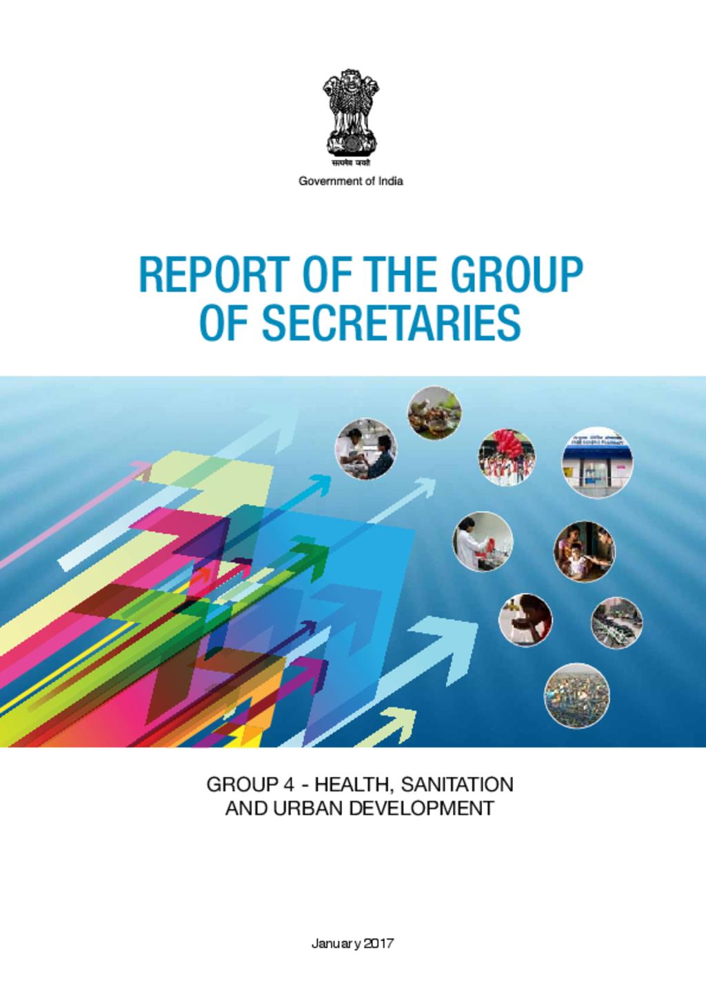 Report of the Group of Secretaries