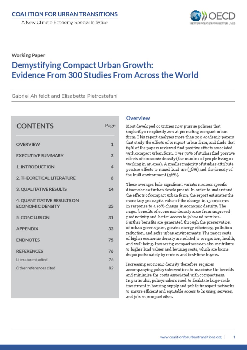 Demystifying urban growth