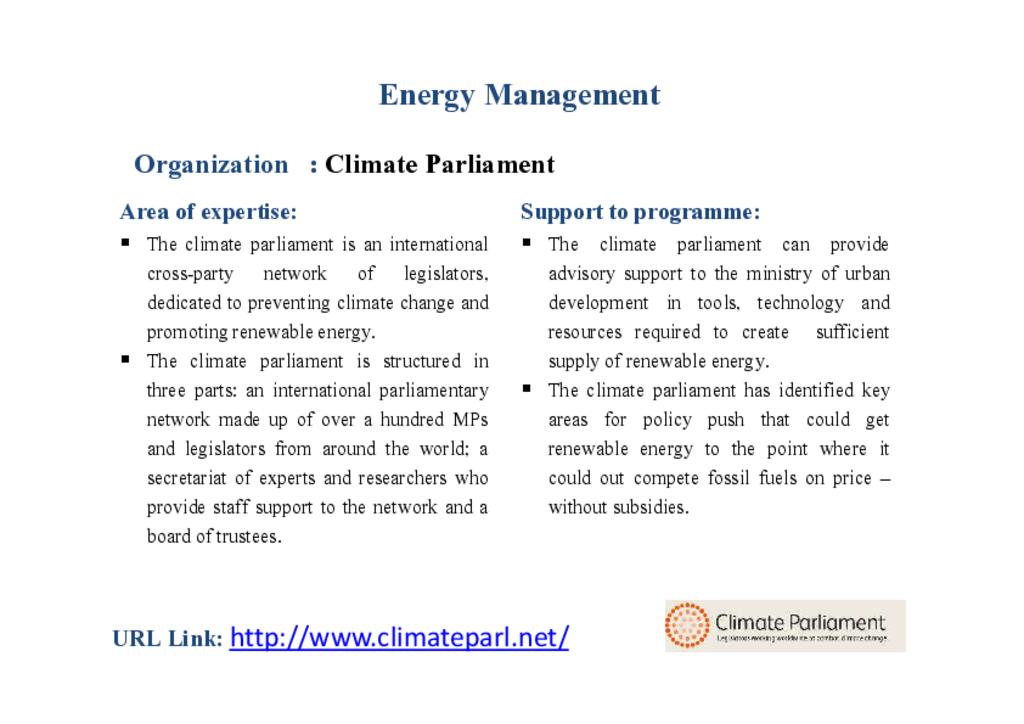 Climate Parliament