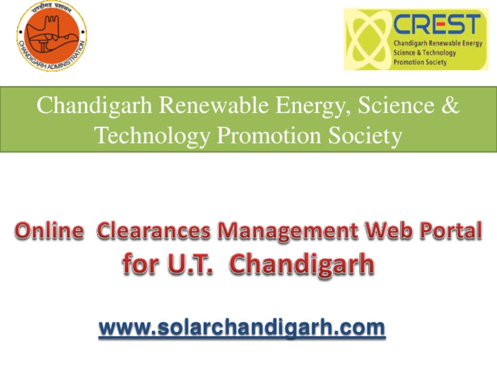 Online Clearance Management Chandigargh