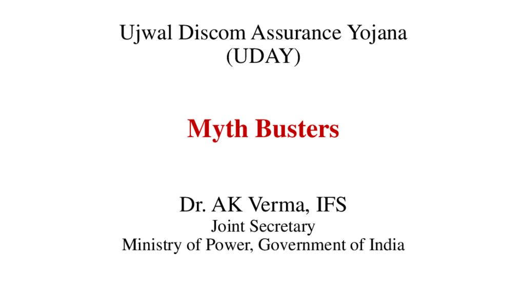 UDAY_MYTH BUSTERS