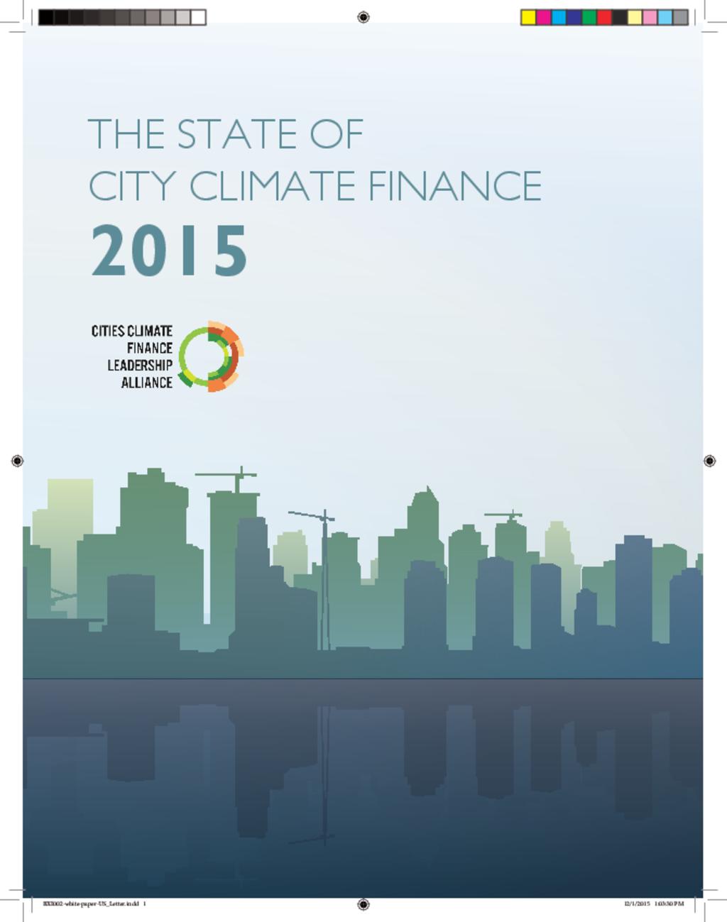 The State of City Climate Finance