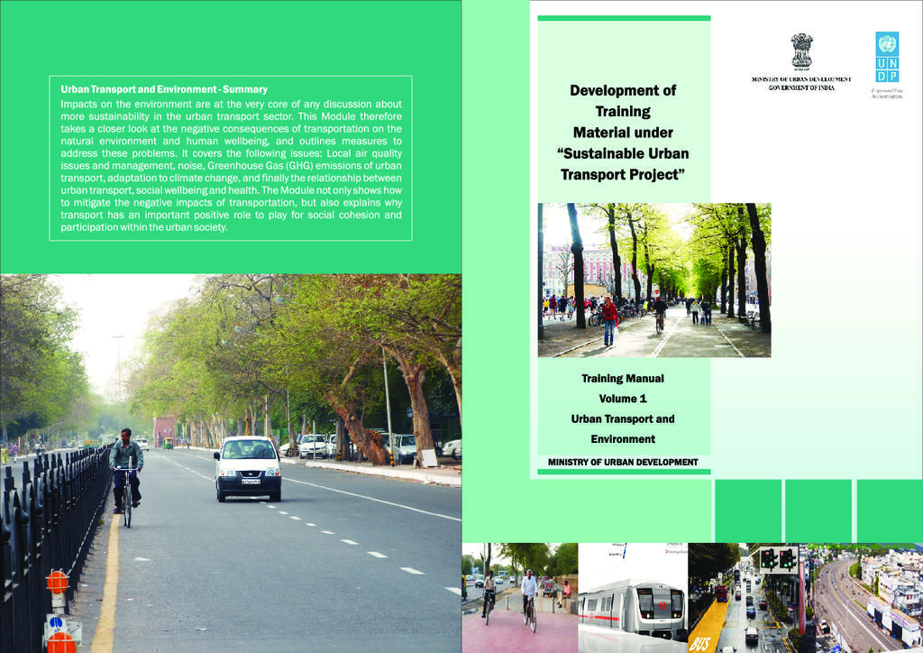 Urban Transport and Environment