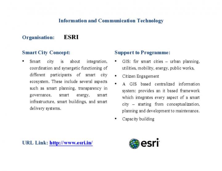 Environmental Systems Research Institute (ESRI)