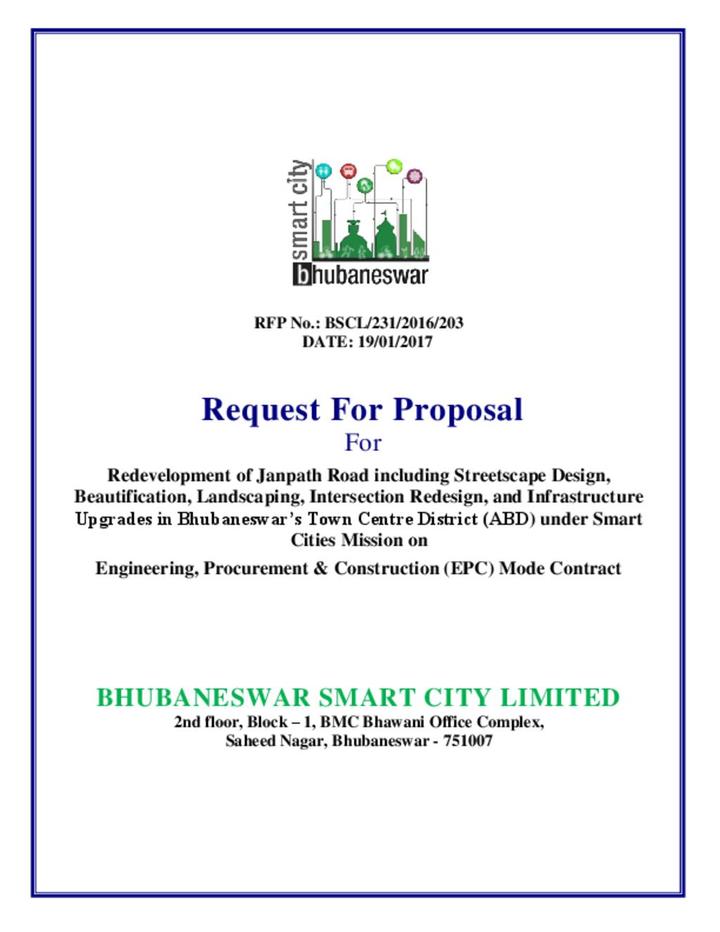 Request for Proposal