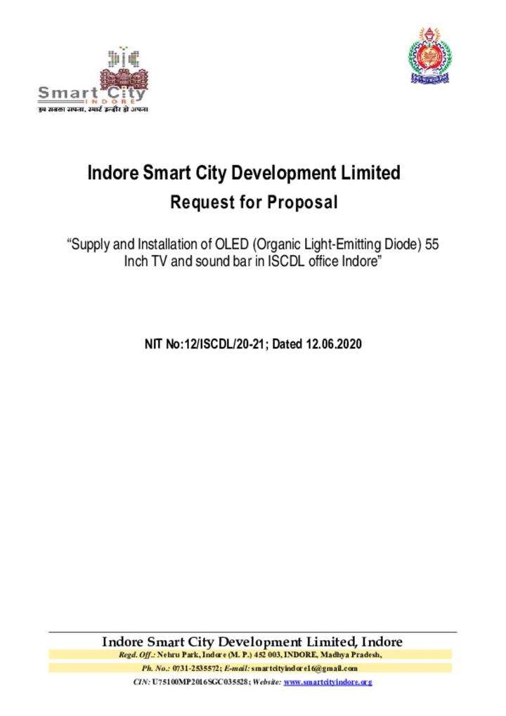 Request for Proposal document