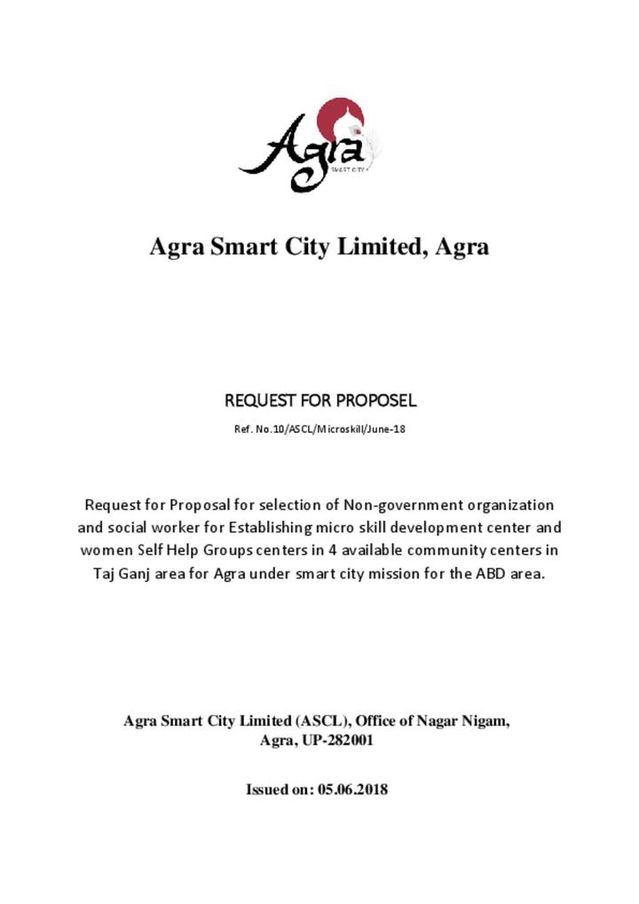 Agra RFP