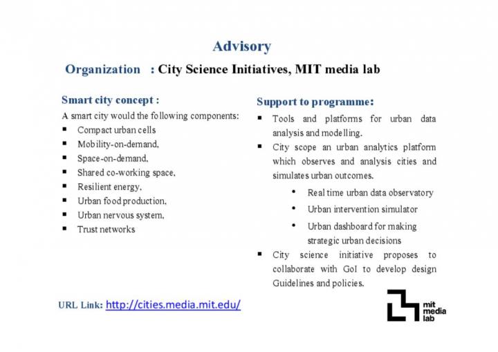 City Science Initiatives, MIT Media Lab