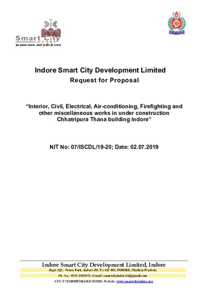 Request for Proposal document