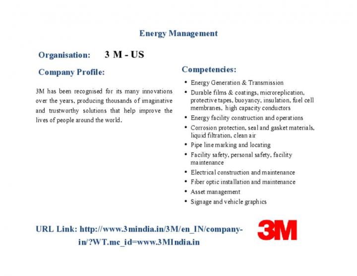 3M - Energy