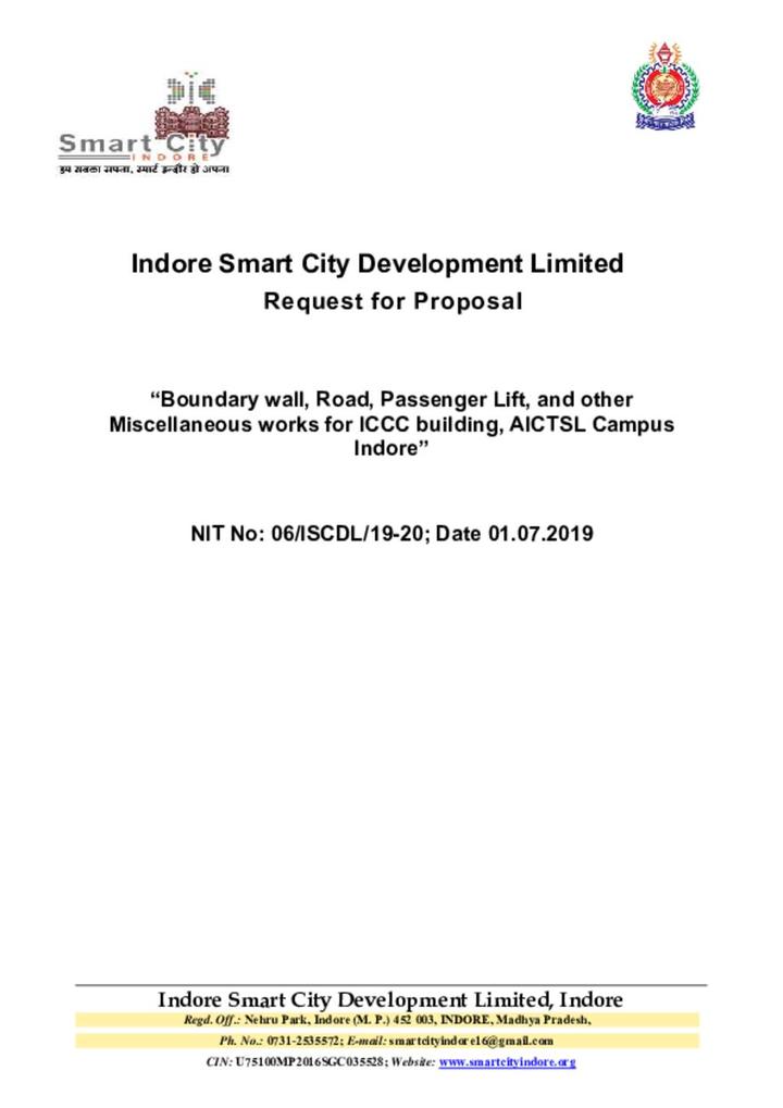 Request for Proposal document