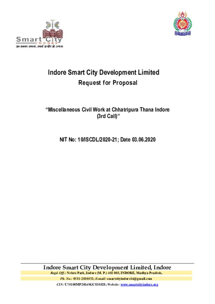 Request for Proposal document