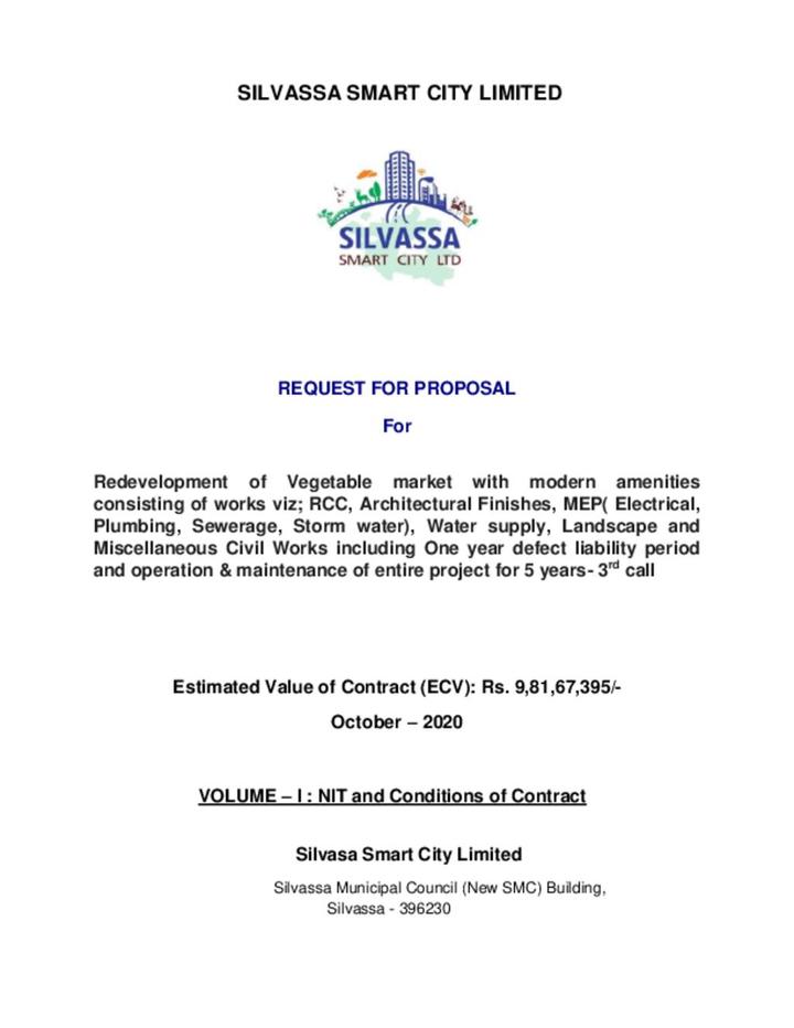 Request for Proposal document