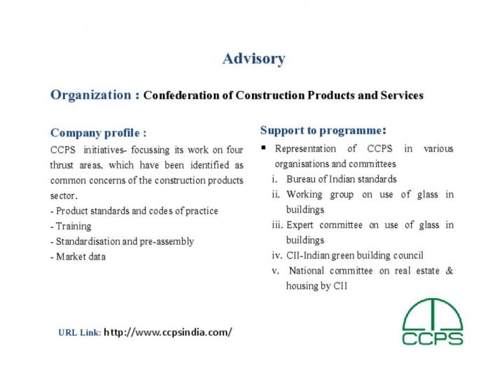 Confederation of Construction Products and Services (CCPS)