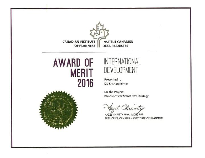 Canadian Institute of Planner Award