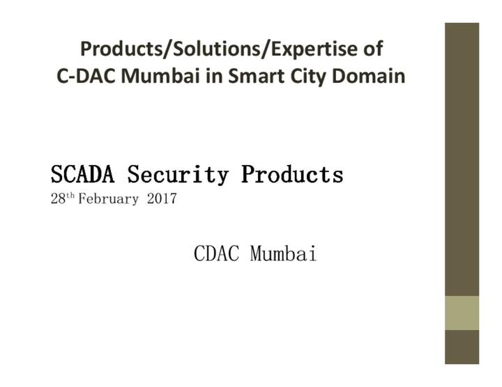 SCADA Security Products