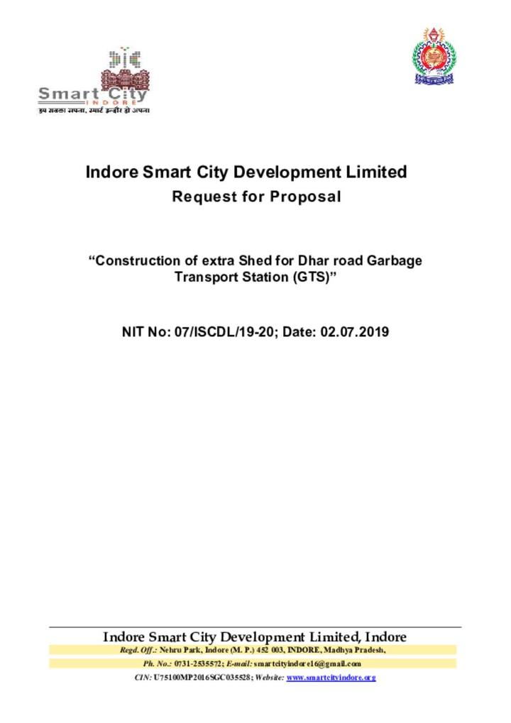 Request for Proposal document